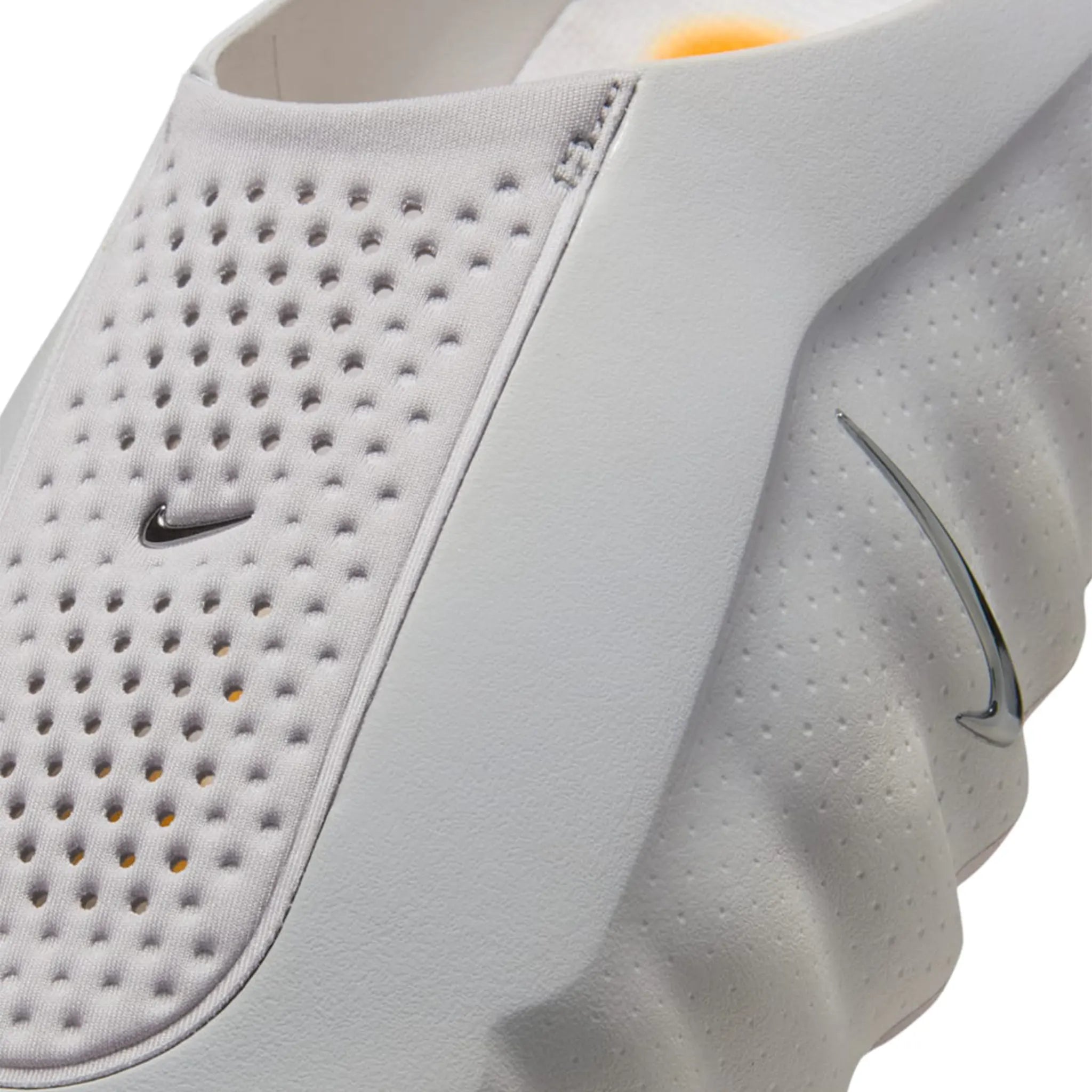 Detailed View of Nike Mind 001 Pregame Light Smoke Grey Mules (W) HQ4309-003